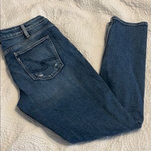 Silver Boyfriend jeans